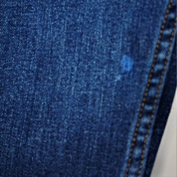 Saddlebred Denim Jeans Blue Relaxed Fit Straight Leg Stretch Mens Size 34x34 - Picture 9 of 9